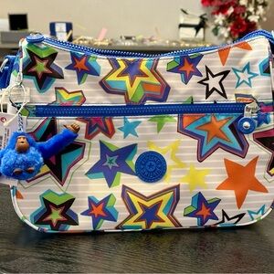 Kipling Sally Crossbody Bag - Mystic Sunset Star Print - New with Tags